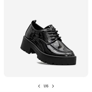 Black Patent Leather Women's Shoes